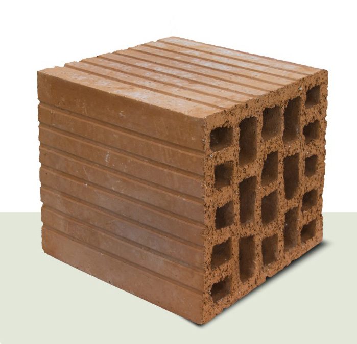 Sintered perforated brick