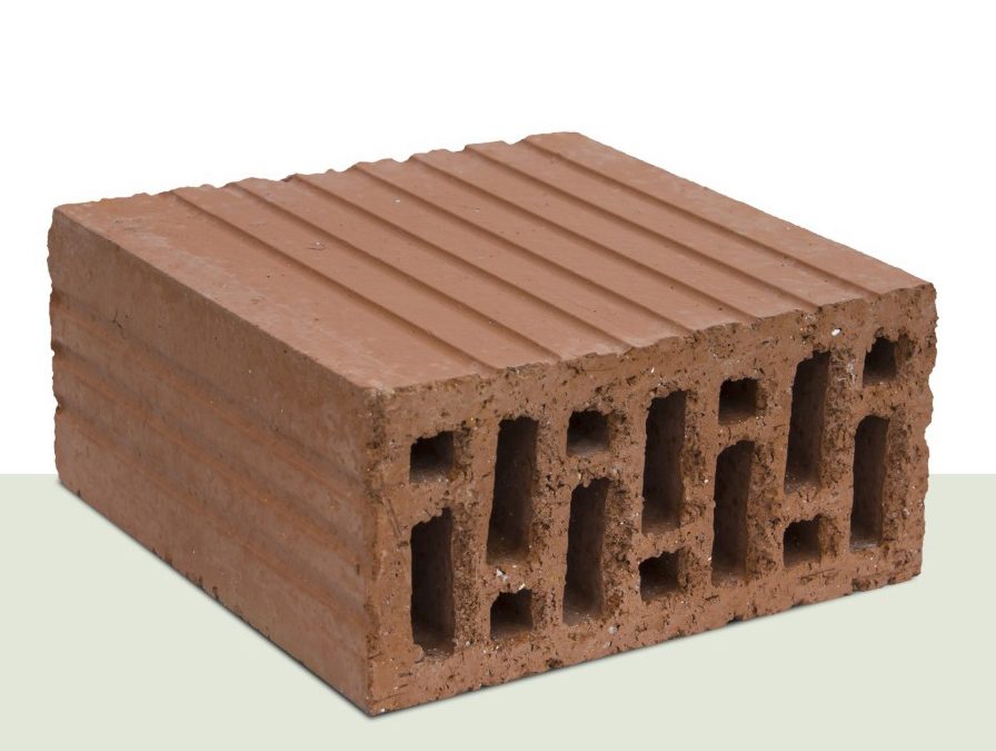 Sintered perforated brick